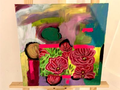 Bilder uebermalen, Maria