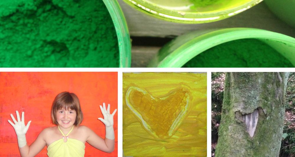 das mobile atelier im wald